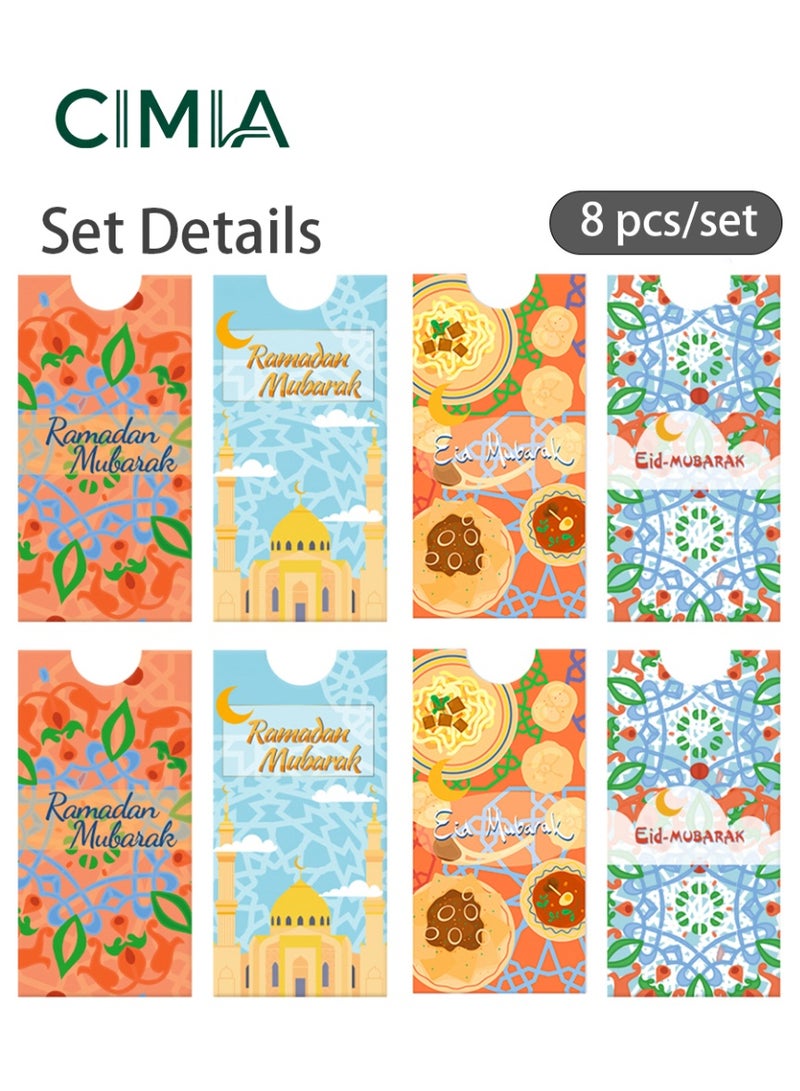 CIMIA 8-piece Children's Gergaian Bag Set, for distributing cash, small gifts, and candies during - Image 2