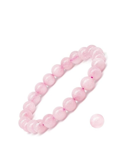 8mm Natural Rose Quartz Beads - AAA Quality Gemstone Beads for Energy Healing and Jewelry Making