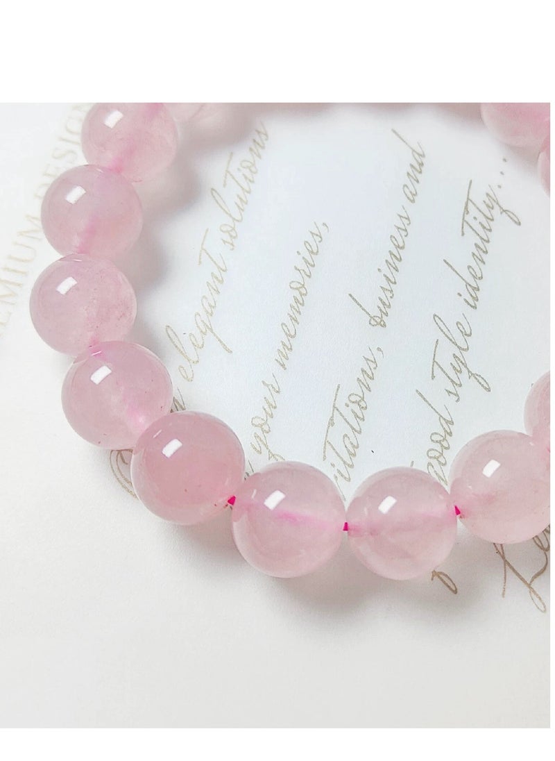8mm Natural Rose Quartz Beads - AAA Quality Gemstone Beads for Energy Healing and Jewelry Making