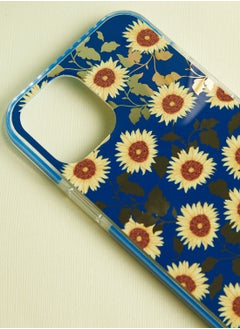 Claires Navy Sunflower IPhone 12 Pro Max Case  - Image 3