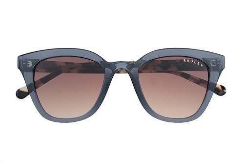 RADLEY LONDON 6527 Retro Cat Eye Sunglasses for Women 50 mm UV400 Protection Thundercloud BluePale Tort - Image 3