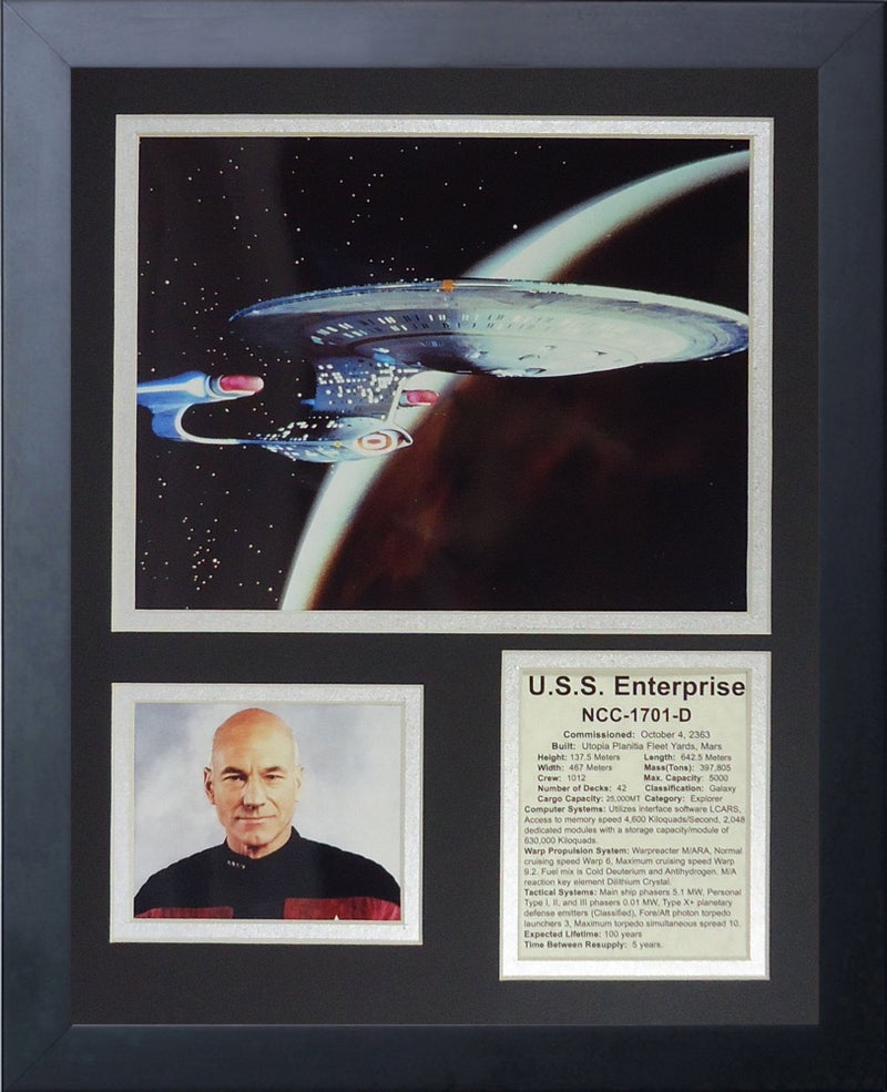 Legends Never Die "Next Generation Ship" Framed Photo Collage, 11 x 14-Inch