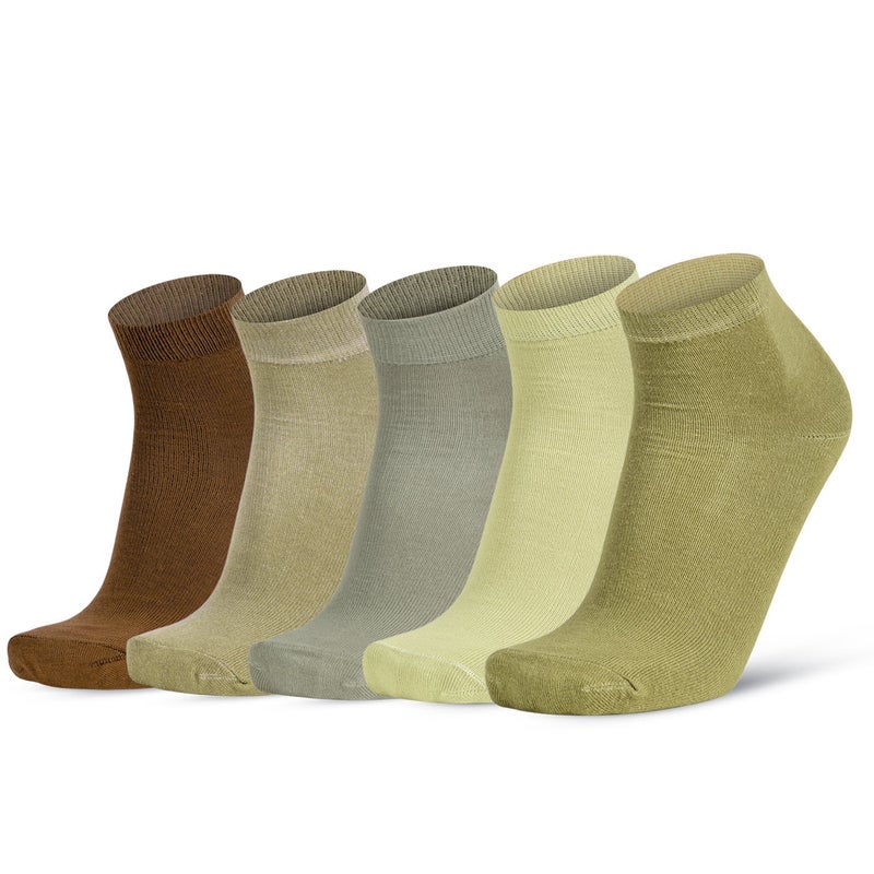 ANCHOR SOCKS Anchor Men's Ankle & Crew Length Socks Bundle Cotton Rich Breathable Comfort Pack of 10 Pairs Multicoloured - Image 2