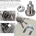 AGUNION 2 Pack L1172C National Mailbox Lock Replacement for CompX National USPSL1172C C9100 Replace Lock for COMPX NDCBU CBU Cluster MailboxsClockwise with Keys - Image 2