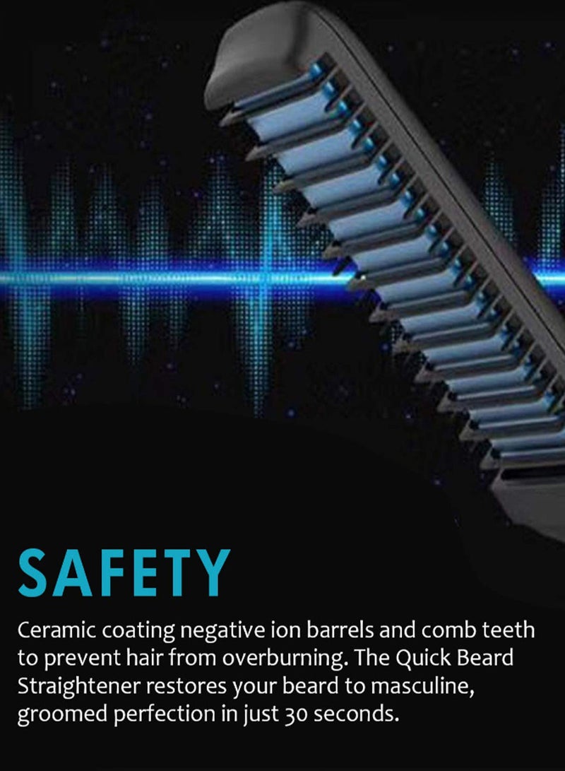 نيبمينينت أداة كي كهربائية لفرد شعر اللحية أسود / أبيض أزرق - Image 2