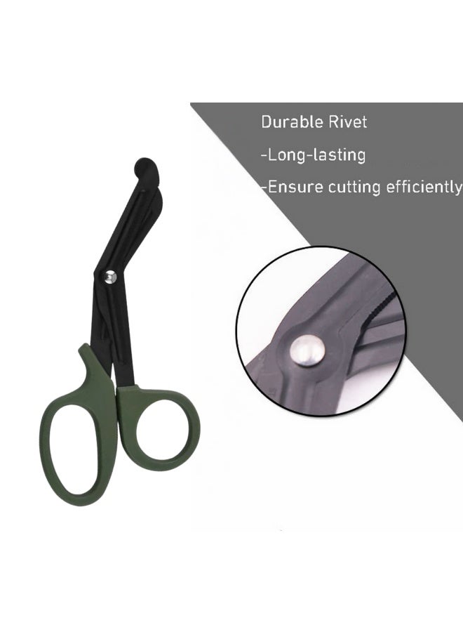 DOUGEI 2 Pack Medical Scissors Trauma Shears, Bandage Scissors, for Nurses, Doctors, Nursing Students, First Aid - Image 2