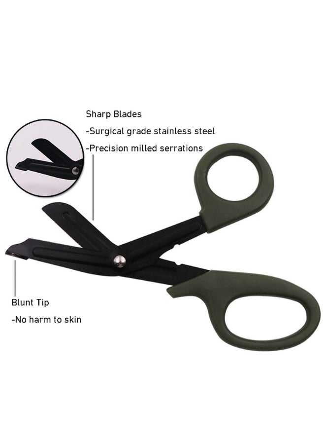 DOUGEI 2 Pack Medical Scissors Trauma Shears, Bandage Scissors, for Nurses, Doctors, Nursing Students, First Aid - Image 3