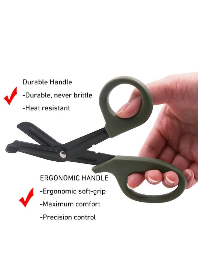 DOUGEI 2 Pack Medical Scissors Trauma Shears, Bandage Scissors, for Nurses, Doctors, Nursing Students, First Aid - Image 5