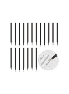 24 Pcs Erasable Pen Refills 0.7 mm Gel Ink Refills Medium Fine Point Erasable Pens Refill for Writing Planner and Crossword Puzzles(Black)