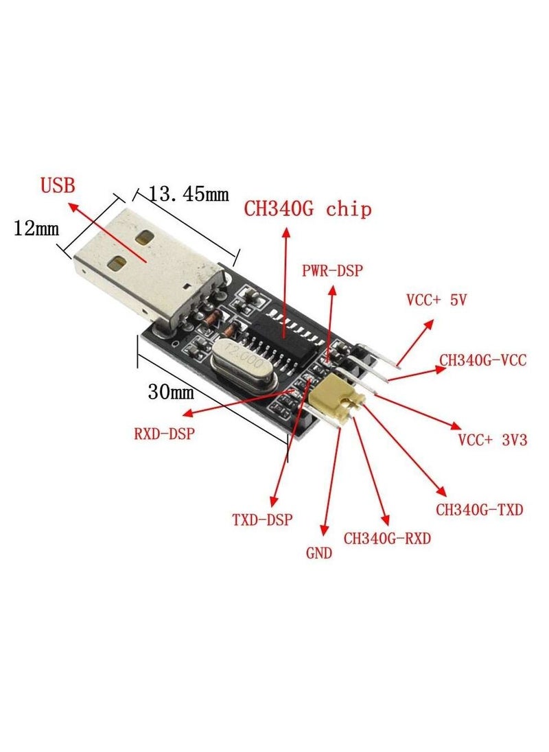 Generic - USB to TTL UART Uploader Module CH340 - Image 1