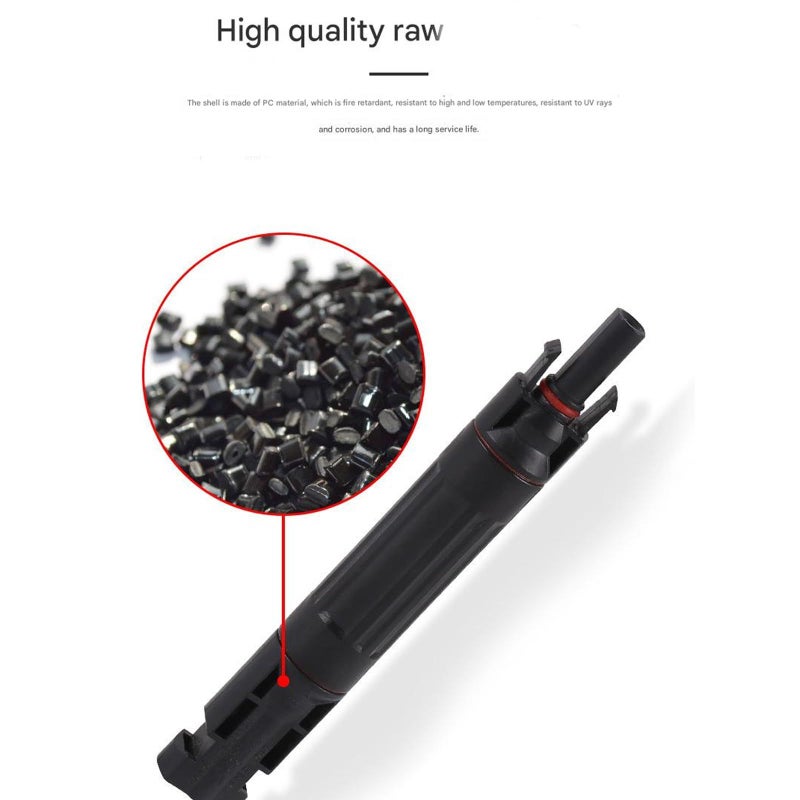 25A Temperature Solar Fuse Connector Weatherproof Easy Fixing For Photovoltaic Arrays - Image 4