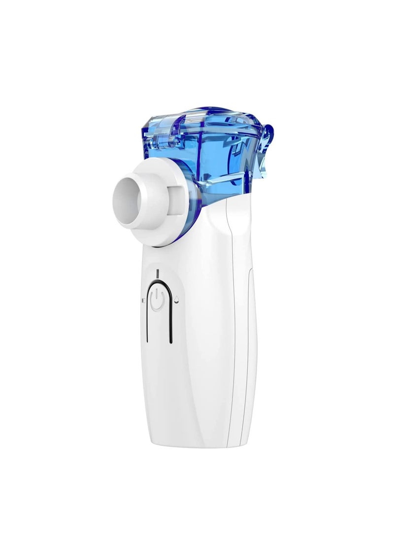 LOVNOV - Portable Nebulizer - Ultrasonic Mesh Nebulizer Cool Mist Steam Inhaler for Moisture, USB/Battery Operated Mini Nebulizer Machine for Home Office Travel Use - Image 1