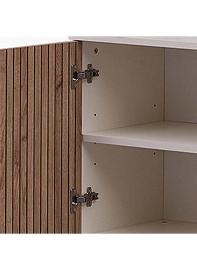 Home Box - Polo 2-Door Bookcase 40 x 178 x 80 cm - Image 1