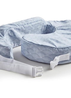My Brest Friend Inflatable Travel Nursing Pillow For Breastfeeding Bottlefeeding & Posture Support With Slipcover Horizon  - Image 3
