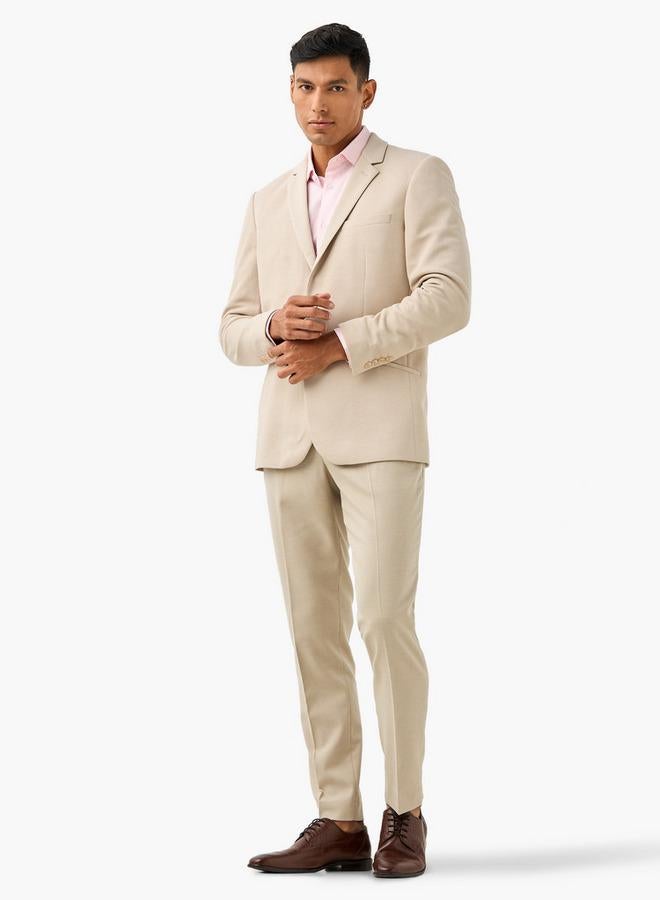 ايكونيك بليزر أيقوني بنسيج مميز وإغلاق بأزرار وجيب أمامي - Image 2