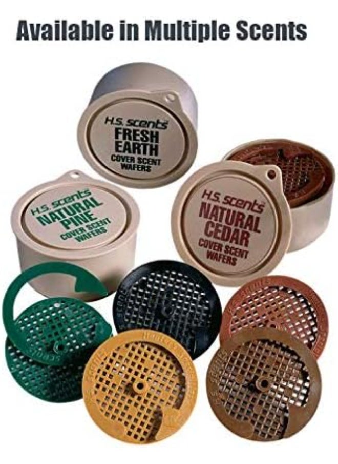 Hunters Specialties Hunters Specialties Long Lasting Cover Scent Wafers for Hunting - 3 Wafers Per Pack, 3 Safety Pins Included  - Image 2