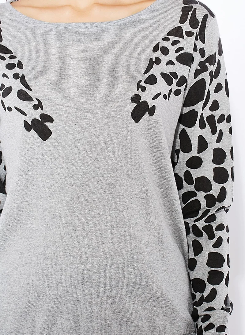 Madison Giraffe Print Jumper
