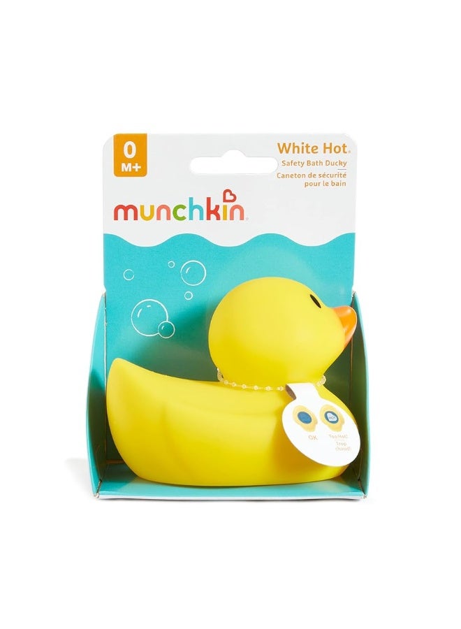 MunchkinÂ® White HotÂ® Safety Bath Ducky Toy, Yellow - Image 2