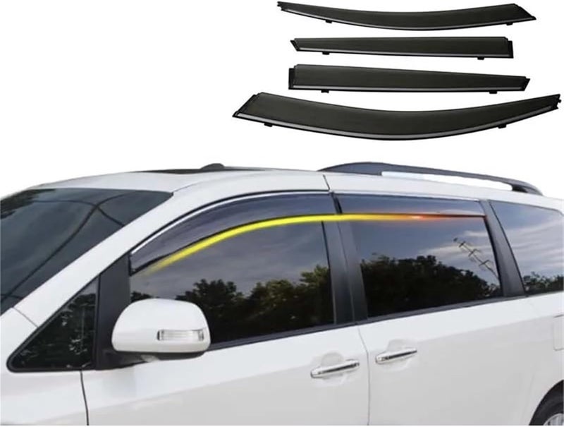 Wivplex Car Window Visor for Toyota Sienna XL40 - Image 4
