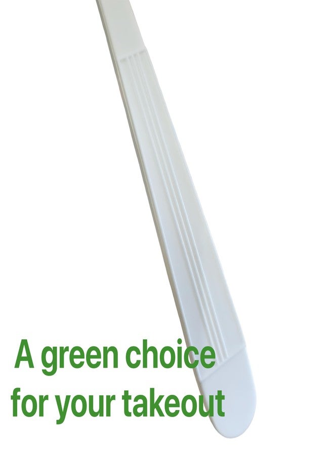 Pokanic Plastic [Fork x 125 Pack] Utensils Silverware Wrapped Bulk Pack Disposable Cutlery Party Supply Heavy Duty Forks (125 Pack, White - Fork) - Image 4