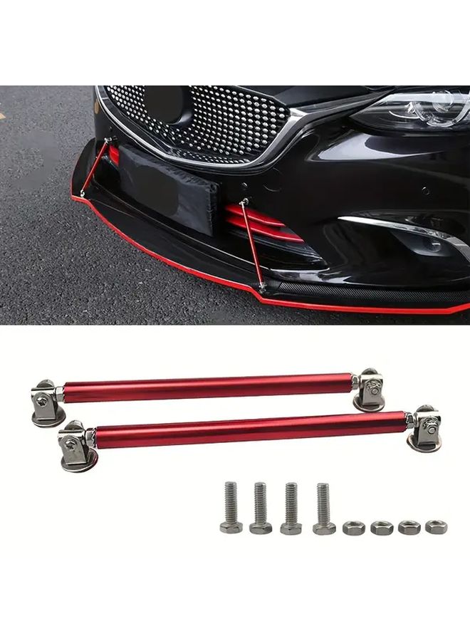 مجموعة قضيب ربط دعامة هيكل المصد الأمامي القابل للتعديل من سبائك الألمنيوم الذهبية 15 سم - Image 4