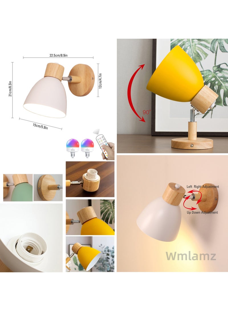 Wmlamz Battery powered smart wall light with no wiring required  - Image 4