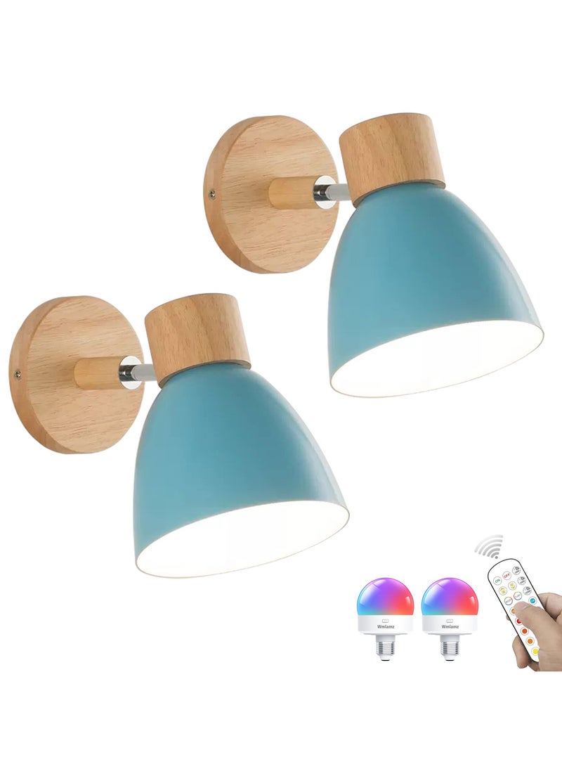 Wmlamz Battery powered smart wall light with no wiring required  - Image 1