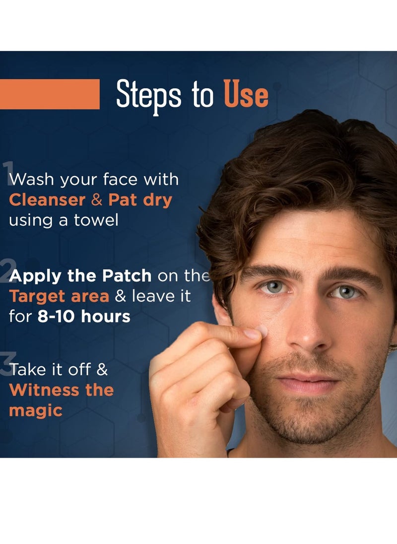 BEARDHOOD - Acne Pimple Patch 72 Hydrocolloid Waterproof Patches For Active Surface Acne Absorbs Pimple Overnight Reduces Excess Oil | For All Skin Types - Image 1