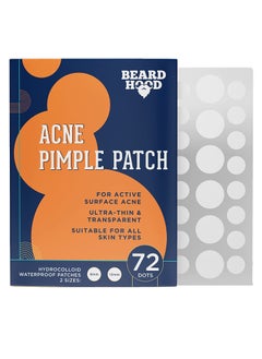 Acne Pimple Patch 72 Hydrocolloid Waterproof Patches For Active Surface Acne Absorbs Pimple Overnight Reduces Excess Oil | For All Skin Types