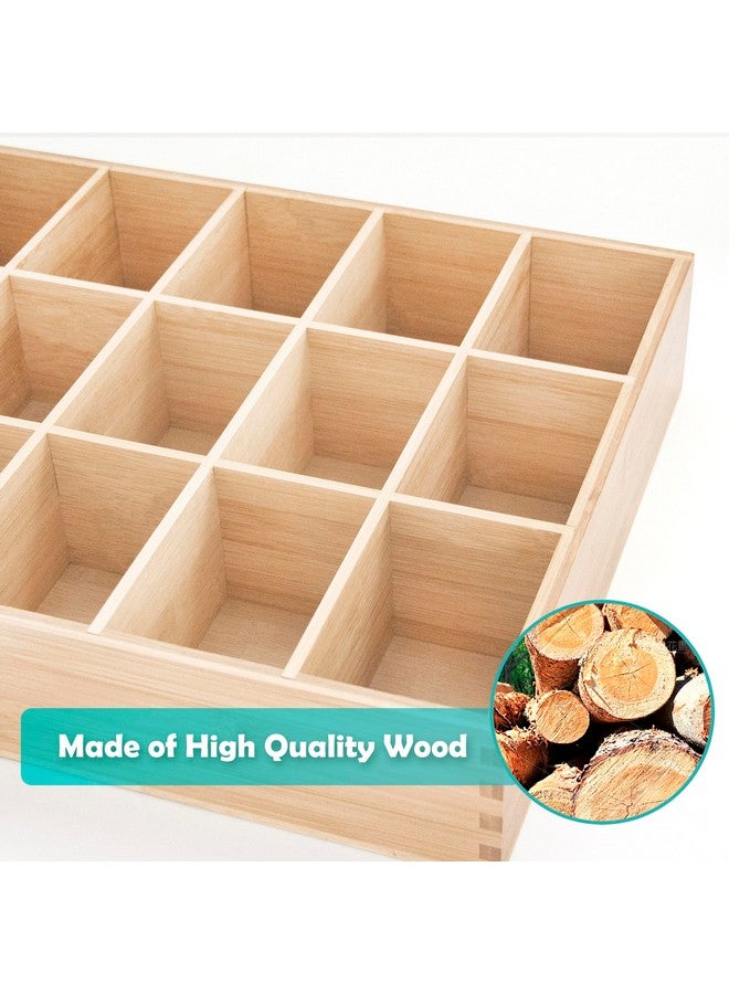 KISLANE Wood Monster Trucks Display Case, 15-Slot Organizer for Monster Trucks Storage - Detachable Shelves, Wall-Mountable with Hanging Screws Included (Wood) - Image 5