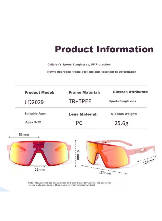 Moeshe Kids Cycling Protective Sungl Outdoor Mountaineering Windproof Goggles Mountain Bike Sports Sungl - Image 3