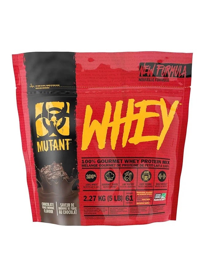 Mutant Whey Chocolate Fudge Brownie 5lb