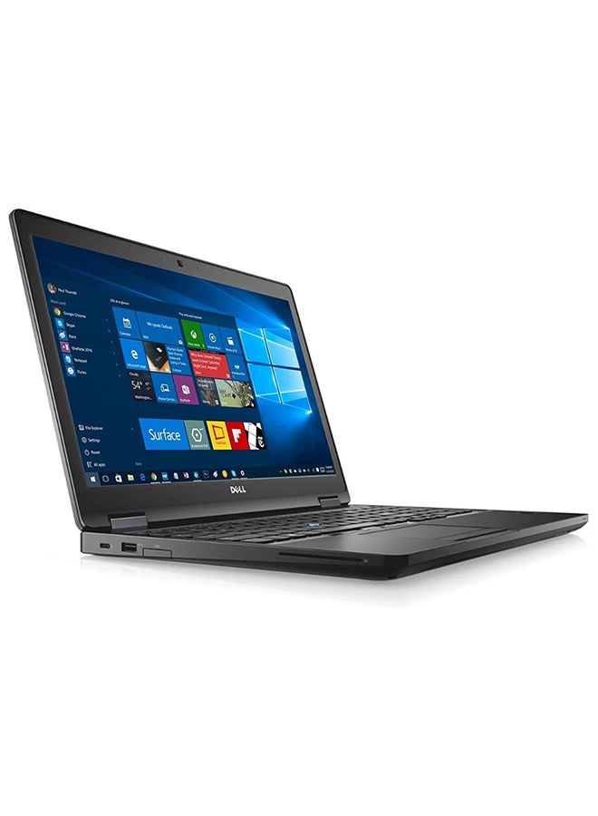DELL Renewed - Latitude E5580 Laptop With 15.6-Inch Display,Intel Core i5 Processor/7th Gen/8GB RAM/512GB SSD/Intel HD Graphics/Windows 10 Arabic Black - Image 3