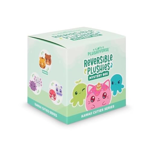 TeeTurtle Kawaii Cuties Series Reversible Plushie Mystery Box 3Inch Mini TwoSided Blind Box Plush with Embroidered Details Cute Collectible Surprise Toy for Kids Teens and Adults - Image 2