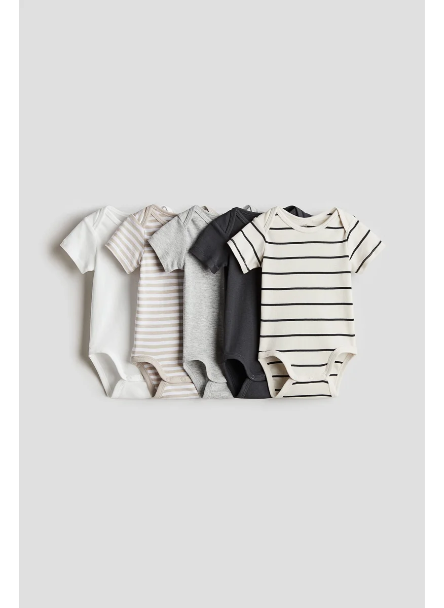 H&M 5-Pack Cotton Bodysuits