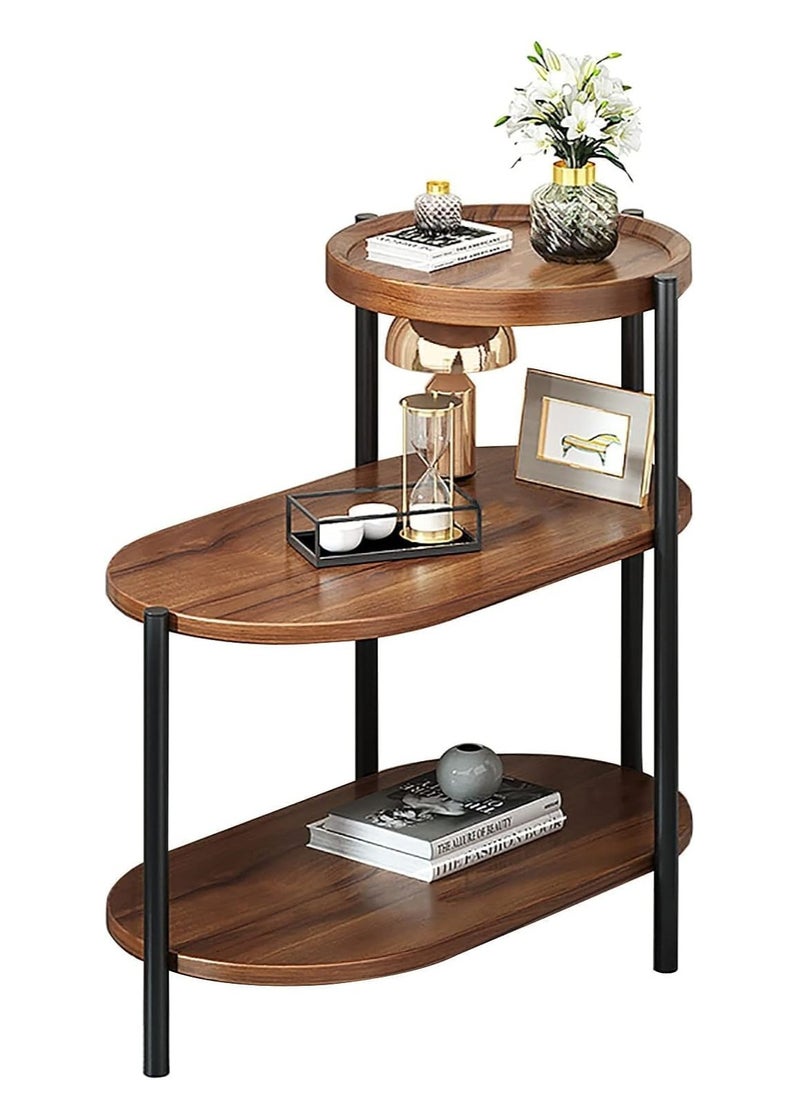 DubaiGallery Multi-Layer Sofa Coffee Tables, Luxury Italian Light Simple Tables for Home and Living Room, Small Round Table  - Image 2