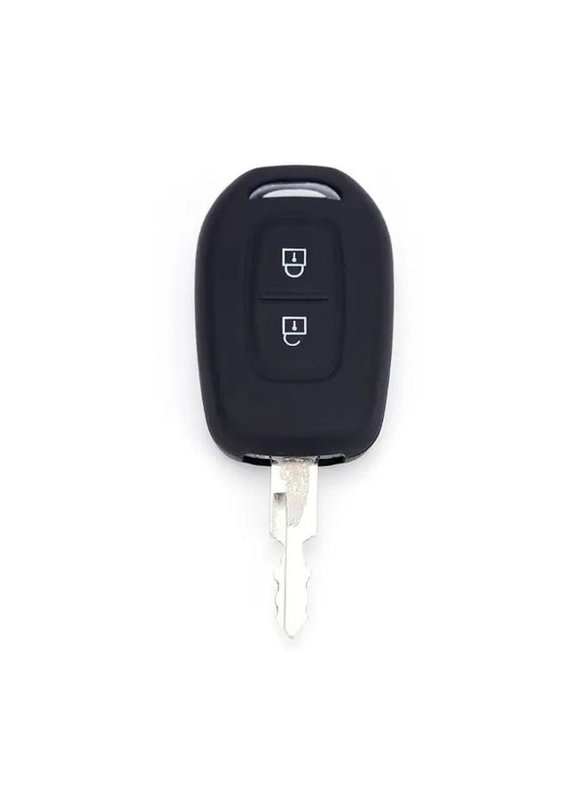 Stylish Red Silicone Rubber Car Key Case For Duster Dacia Scenic Megane 2016 2017 - Image 5