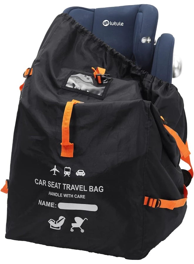Clearworld Gate Check Bag for Car Seats - Air Travel Bag, Black, Movement Style - Image 1