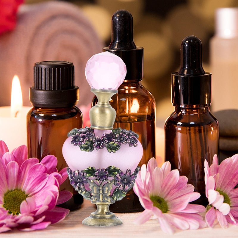 2Pcs Vintage Perfume Bottle Fragrance Bottle Perfume Storage Bottle Perfume Sample Bottle - Image 2