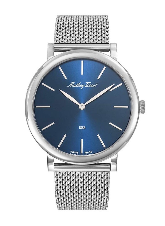 Mathey-Tissot Mathey-Tissot Monsoon Quartz Blue Dial Men's Watch H7916ABU  - Image 1