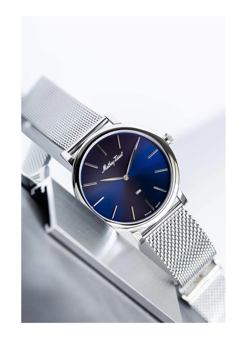 Mathey-Tissot Mathey-Tissot Monsoon Quartz Blue Dial Men's Watch H7916ABU  - Image 2