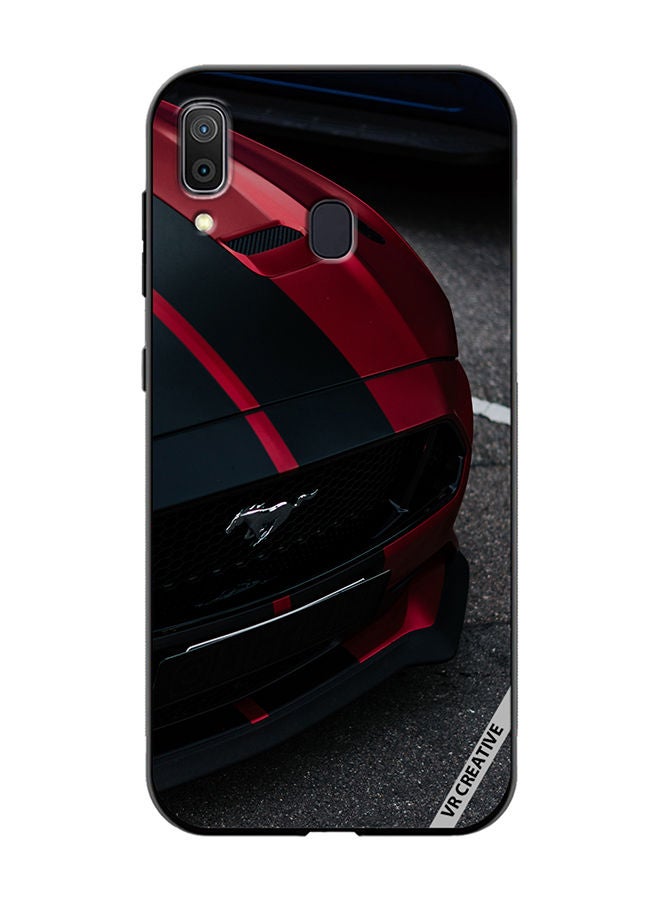 VR CREATIVE Protective Case Cover For Samsung Galaxy A30 Mustang Design Multicolour - Image 1