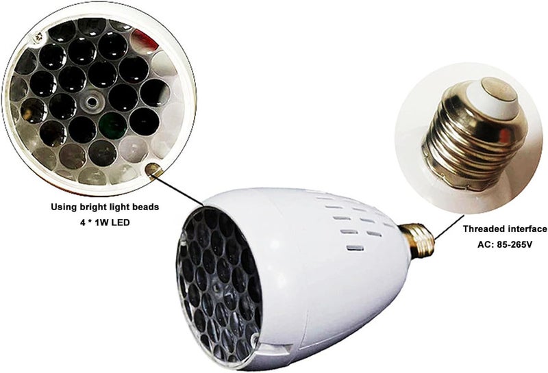 كلاراكو جهاز عرض ضوء تساقط الثلوج في عيد الميلاد، مصابيح عرض عيد الميلاد في الهواء الطلق مع مصباح إسقاط دوار عن بعد، إضاءة ديكورية مقاومة للماء لحفلات عيد الميلاد والحديقة كهدية - Image 4