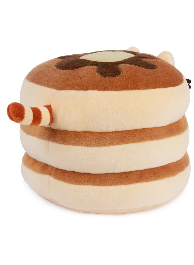 GUND Pusheen The Cat Pancake Squisheen Plush, Squishy Toy Stuffed Animal for Ages 8 and Up, Brown, 6” - Image 5
