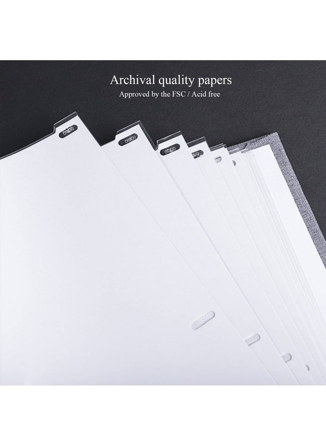 1DOT2 - Photo Album With Writing Space 50 Pages 4X6 Photos Hold 200 Or 5X7 Pictures Hold 100, Linen Cover Small Photo Book Albums With Memo For Anniversary Wedding Baby (Cyan Blue) - Image 1