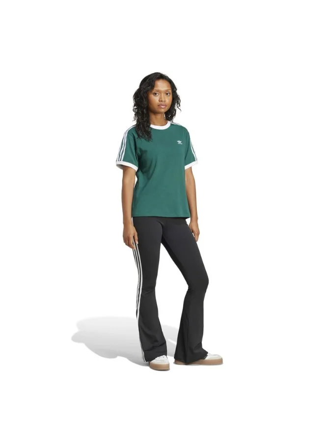 Adidas 3 STRIPE TEE Green Originals Women T-SHIRTS