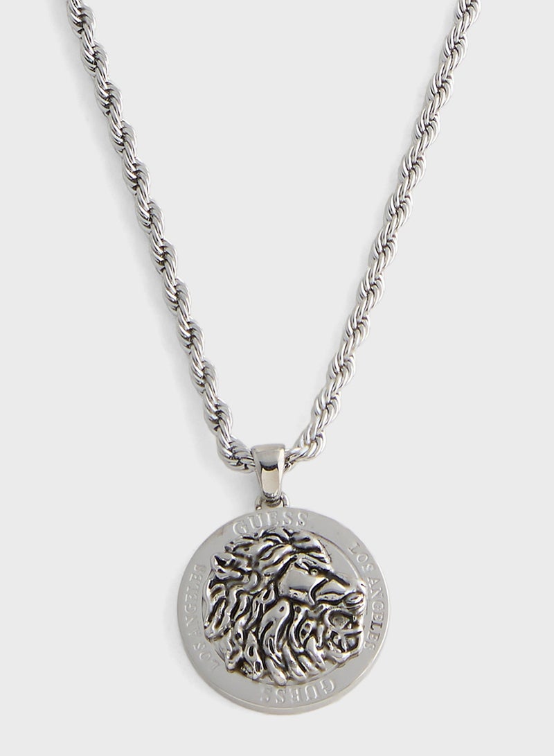 GUESS Long Pendent Detail Necklace - Image 2