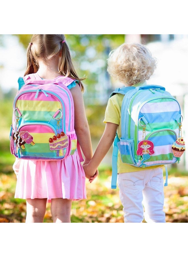 MTLEE 10 Sets Arts and Crafts for Kids Ages 8-12 5D Diamond Painting Keychain Kits Gem Art Kits for Girls Crafts Gem Painting Kits Diamond Art Gift Idea for Age 4, 5, 6, 7, 8, 9, 10-12 - Image 5