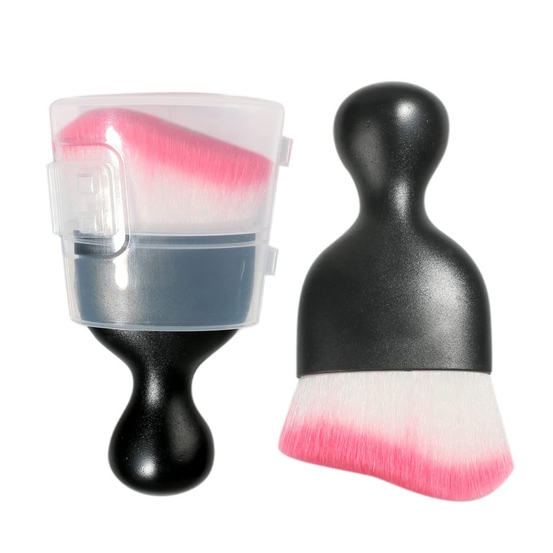 AOCISKA Car Interior Detailing BrushSoft Bristle Cleaning Brush Car Detailing Brush Dusting BrushCar Interior Cleaning ToolAuto Detail Brush Car Dash Duster Brush BlackRose with Cap - Image 3