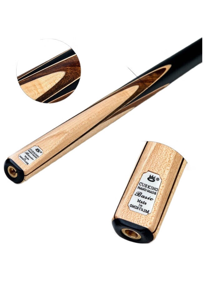 O'min Snooker Cue, Small Tip, Black 8, Chinese 8-ball, Medium Tip, Pool Cue, 16 Colors, 9.5mm, Gray Sandalwood - Image 1